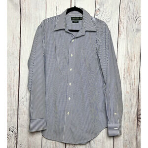 Lauren Ralph Lauren Classic Fit Men’s Pin Striped Button Up Shirt Size: 16.5